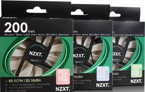 NZXT推出LED灯光机箱风扇