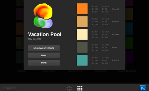 Adobe Photoshop新推三个触控软件登入iPad