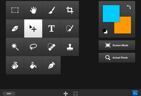 Adobe Photoshop新推三个触控软件登入iPad
