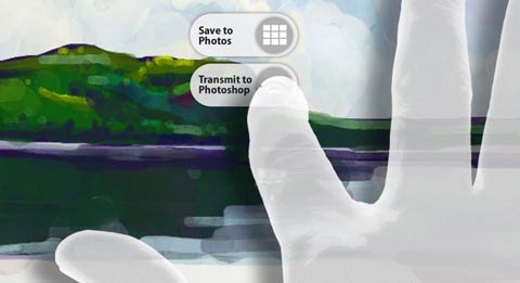 Adobe Photoshop新推三个触控软件登入iPad