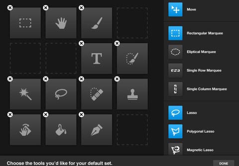 Adobe Photoshop新推三个触控软件登入iPad