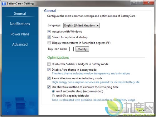 下载：电池监控软件BatteryCare v0.9.8.10
