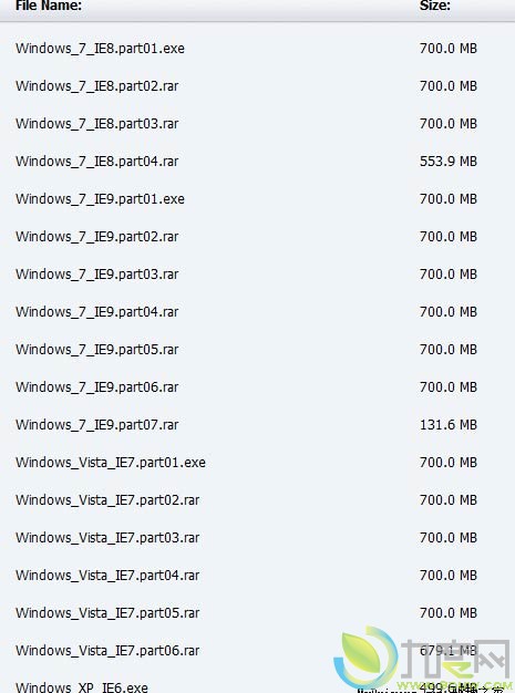 微软更新IE兼容XP/Vista/Win7虚拟镜像