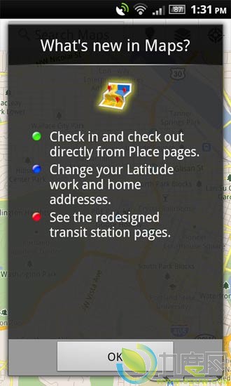 下载：Android版Google Maps地图应用5.5版