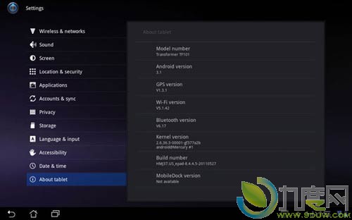 华硕平板机Eee Pad Transformer Android 3.1系统手动下载