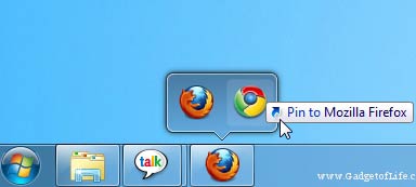 Windows 7任务栏管理工具Bins 实现MacOS X的Stack功能