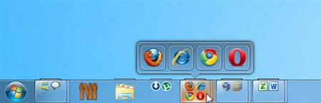 Windows 7任务栏管理工具Bins 实现MacOS X的Stack功能