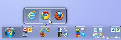 Windows 7任务栏管理工具Bins 实现MacOS X的Stack功能