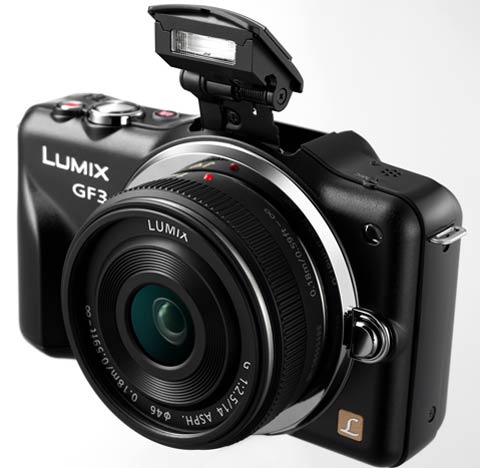 松下推出全球首款口袋单电相机LUMIX DMC-GF3