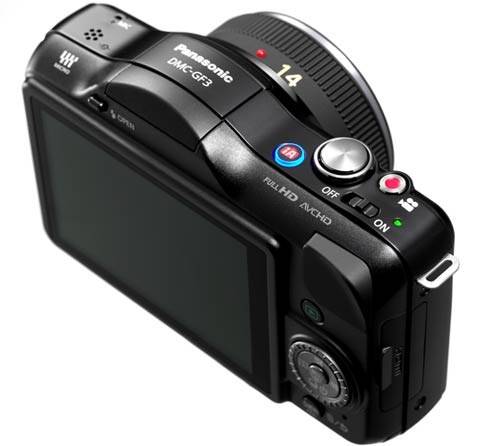 松下推出全球首款口袋单电相机LUMIX DMC-GF3