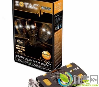 索泰推三屏独立输出显卡“GeForce GTX 550 Ti Multiview”
