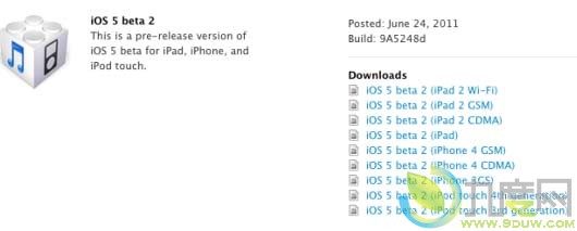 苹果放出iOS 5第二个Beta 支持Wi-Fi Sync