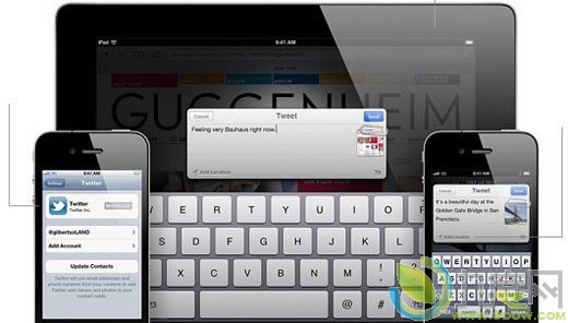 苹果展示iOS 5移动操作　系统新特性 多达200个新功能特性