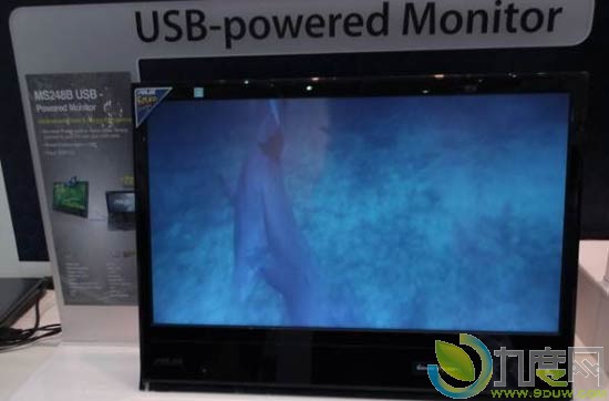 华硕推出超低功耗24寸LED显示屏:可用USB3.0供电