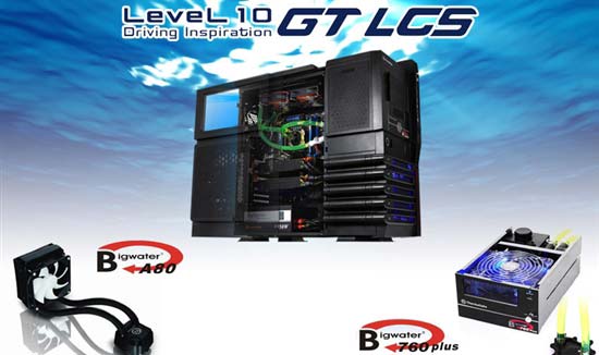 TT发布Level 10 GT水冷版机箱及新款水冷散热系统