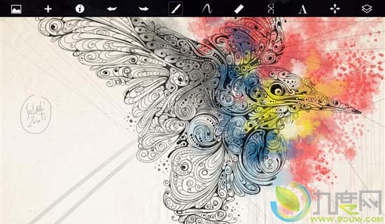 Autodesk推出蜂窝平板机专用版SketchBook Pro