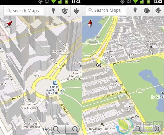 Android版Google Maps 5.8发布:允许用户上传自己照片 Google地图