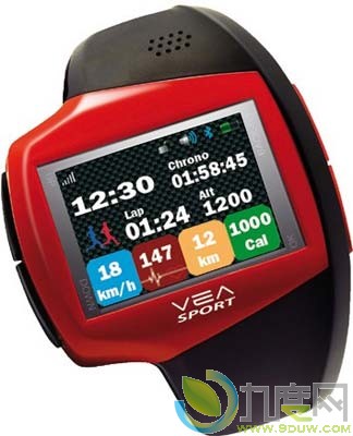 VEA展示1.5寸8GB触控Sportive运动手表