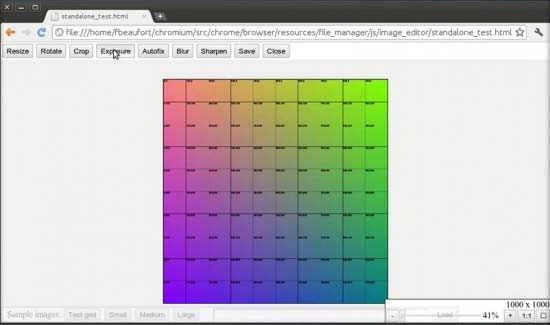Chromium OS系统将原生支持图片编辑器