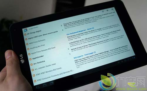 Google Reader将原生Android平板电脑上