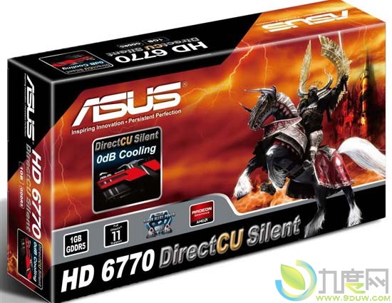 华硕将推DirectCU设计无风扇静音版显卡Radeon HD6770