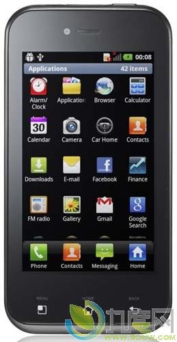 LG推出3.8寸Android手机“LG Optimus Sol”