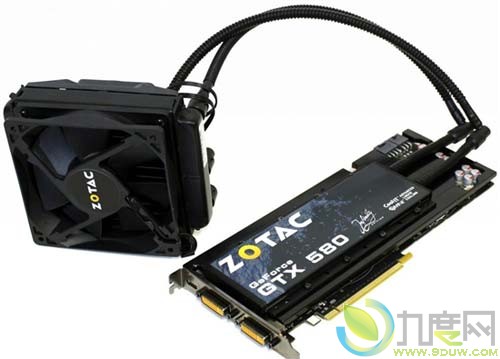索泰推出Omni一体化水冷散热显卡GeForce GTX 580