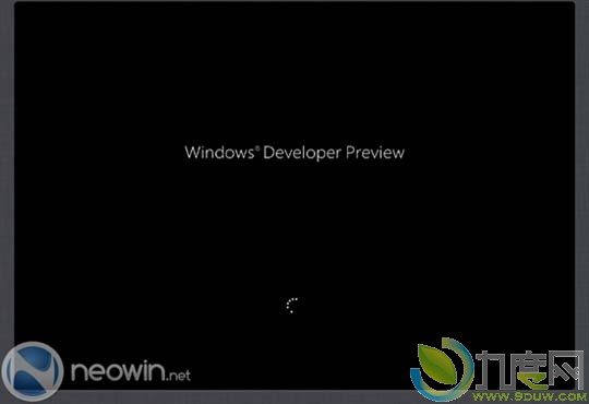 微软Windows 8开发者预览版安装截图