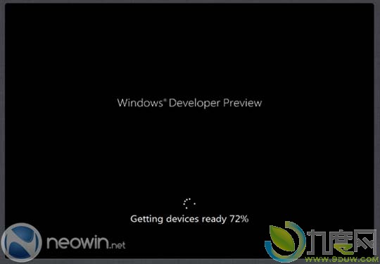微软Windows 8开发者预览版安装截图