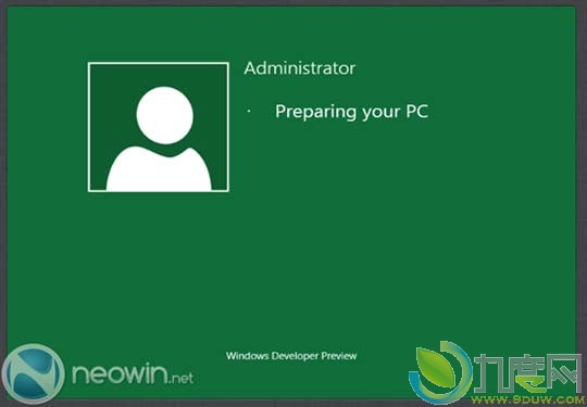 微软Windows 8开发者预览版安装截图