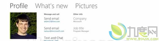 微软Windows 8将支持语音视频电话及短信