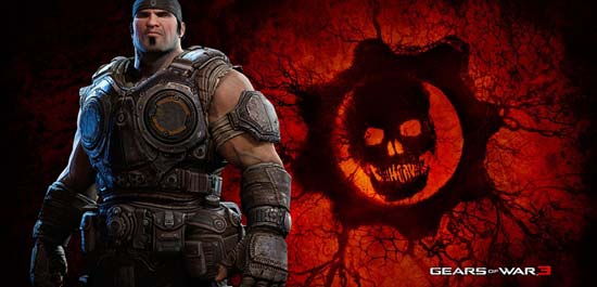 Win7官方桌面主题：《战争机器3》（Gears of War 3）