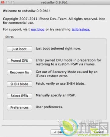[Dev-Team作品]iPhone越狱工具红雪0.9.9b1更新