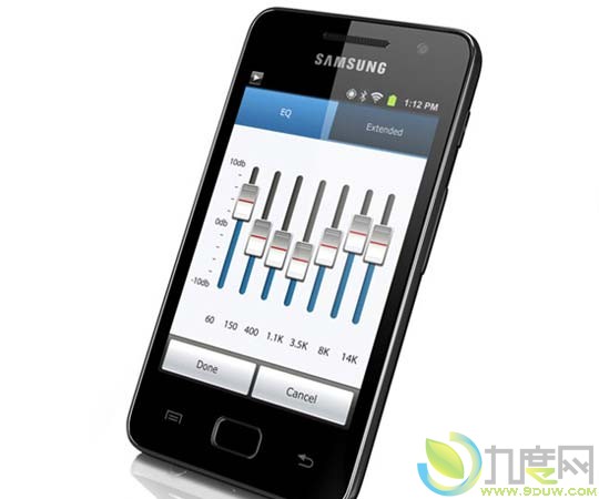 三星推Android 2.3音乐播放器Galaxy S WiFi 3.6 挑战苹果iPod touch