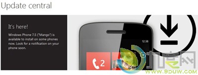 微软开始全球推送Windows Phone 7.5芒果（Mango）