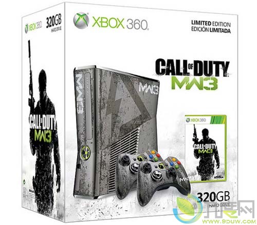 微软发布《使命召唤：现代战争3》限量版Xbox 360 附赠2个无线手柄