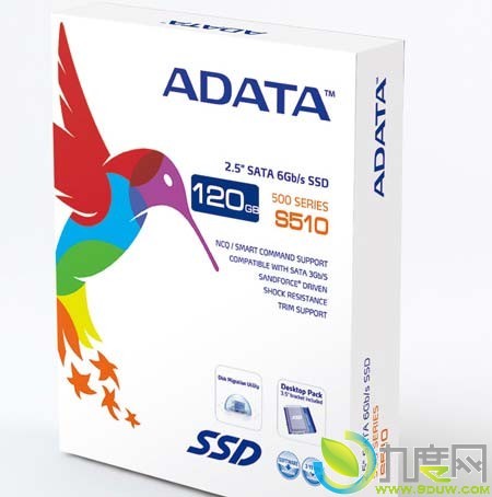ADATA威刚发布新款固态硬盘“S510” 面向主流桌面和笔记本用户