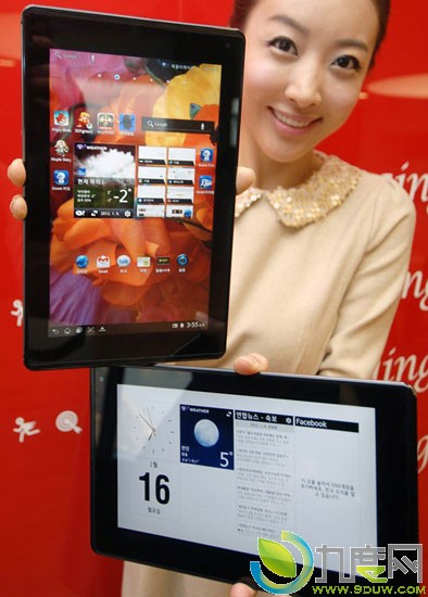 LG发布全球首款支持32GB扩展4G LTE平板电脑LG Optimus Pad LTE
