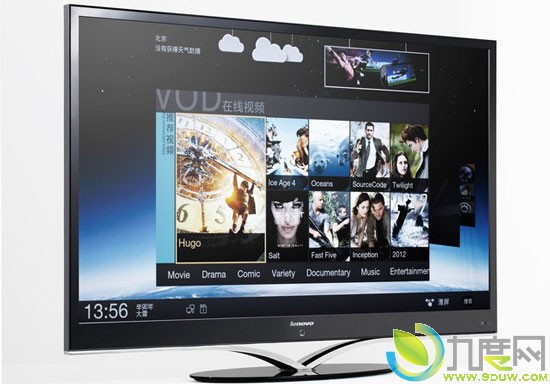 联想展示配备Android 4.0电视机"Lenovo K91 Smart TV 55"