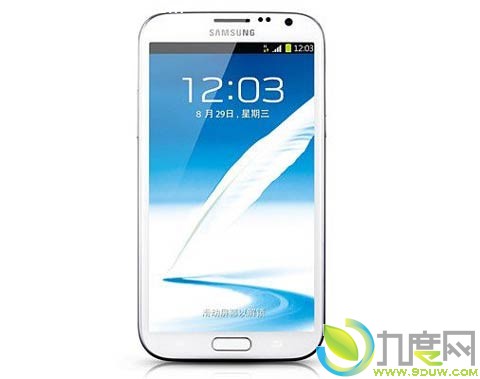 三星5.5英寸四核Android 4.1智能手机GALAXY Note II正式开售 售价5199元