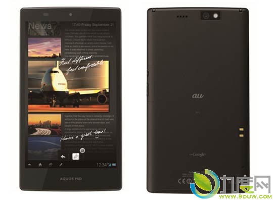 夏普发布7英寸IGZO显示屏新机AQUOS Pad SHT21