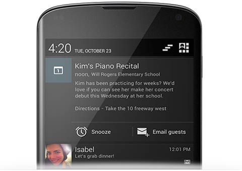 Android 4.2系统发布：详解新功能