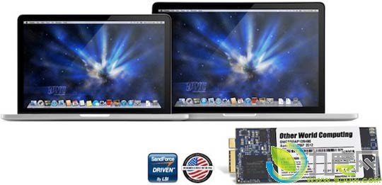 OWC发布13寸Retina MacBook Pro扩展SSD/480GB售价$580