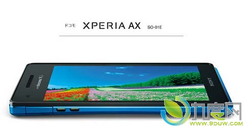 索尼双核720P安卓智能手机Xperia AX日本开卖