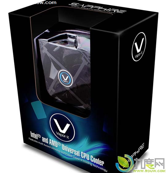 蓝宝发布真空腔均热板CPU散热器Vapor-X