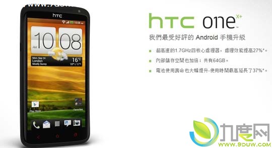 HTC四核新机One X+香港开卖：售价4176元