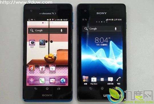 索尼720p和1300万像素摄像头防水旗舰手机Xperia V香港预售 定价3500元