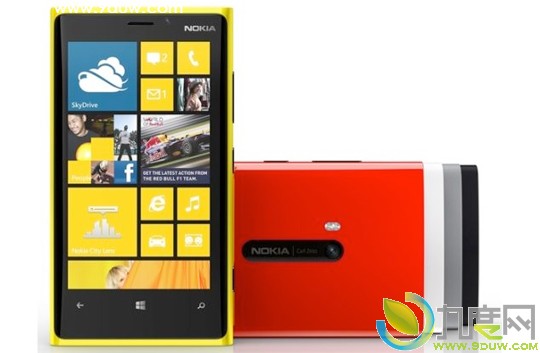 诺基亚正式发布WP8旗舰机Lumia 920T