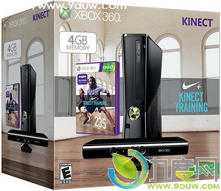 微软发布全新Xbox 360套装:Xbox 360 Nike+ Kinect Training