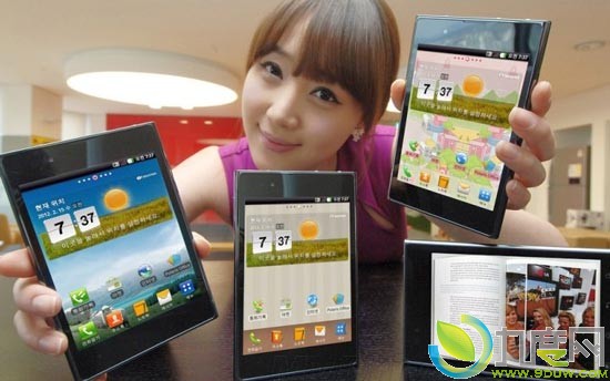 LG推出5寸1.5GHz双核Android智能手机Optimus VU　分辨率1024x768像素